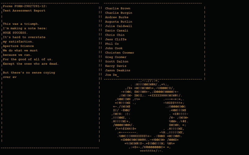 Steam (software), Portal (game), minimalism, text, Valve, video games, 720P