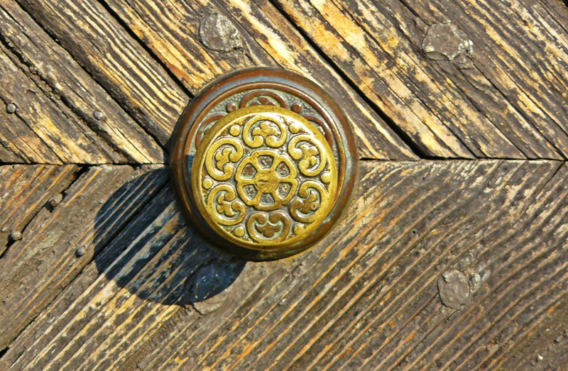 outdoors, protection, pattern, entrance, security, wooden, old wooden door, door handle, textured, old door, decor, full frame, ornament, close-up, antique