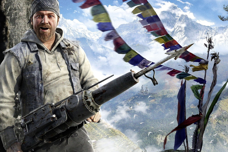 Harpoon, 1080P, Mountains, Far Cry 4, Ubisoft, Kyrat