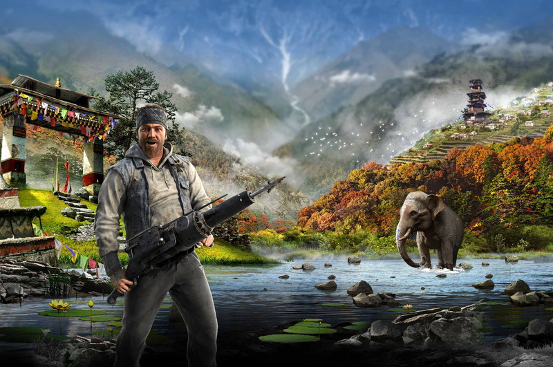 harpoon, far, cry, ubisoft, 1080P