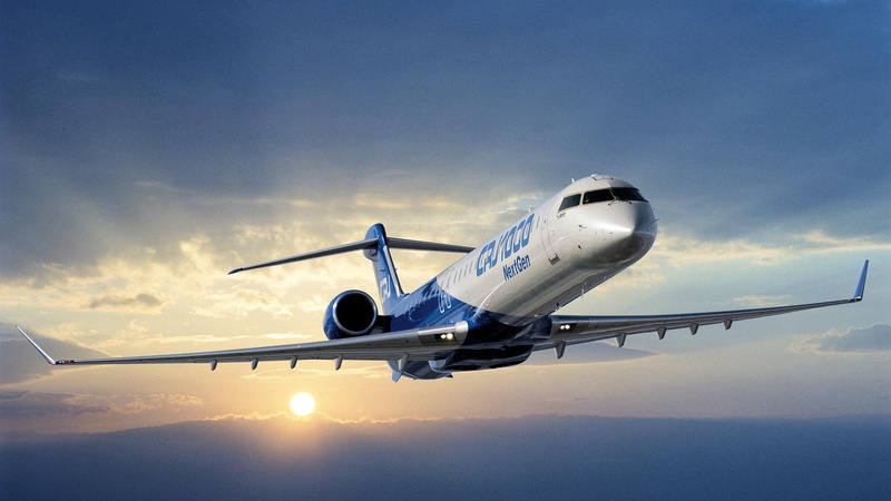 white, gen, blue, 2012, next, picture, 1080P, plane, airplane, bombardier, steel, aircraft planes, crj