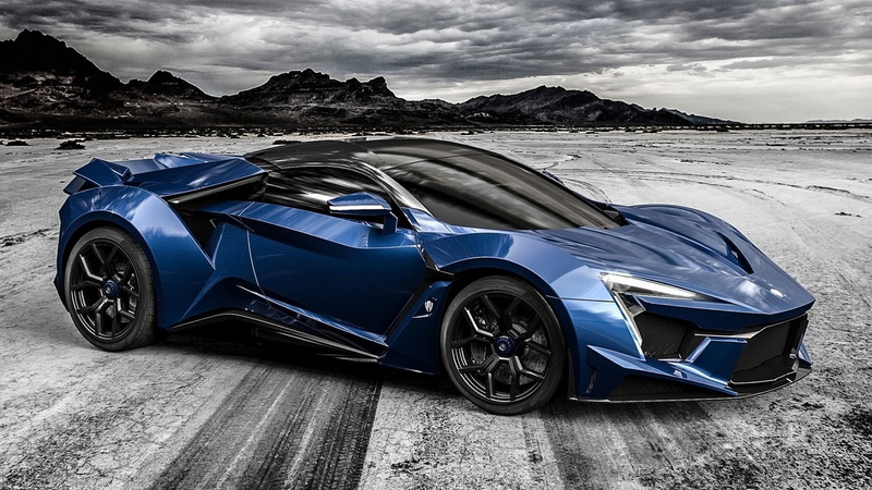 Blue Car, Vehicles, Sport Car, Coupé, Fenyr SuperSport, 1080P