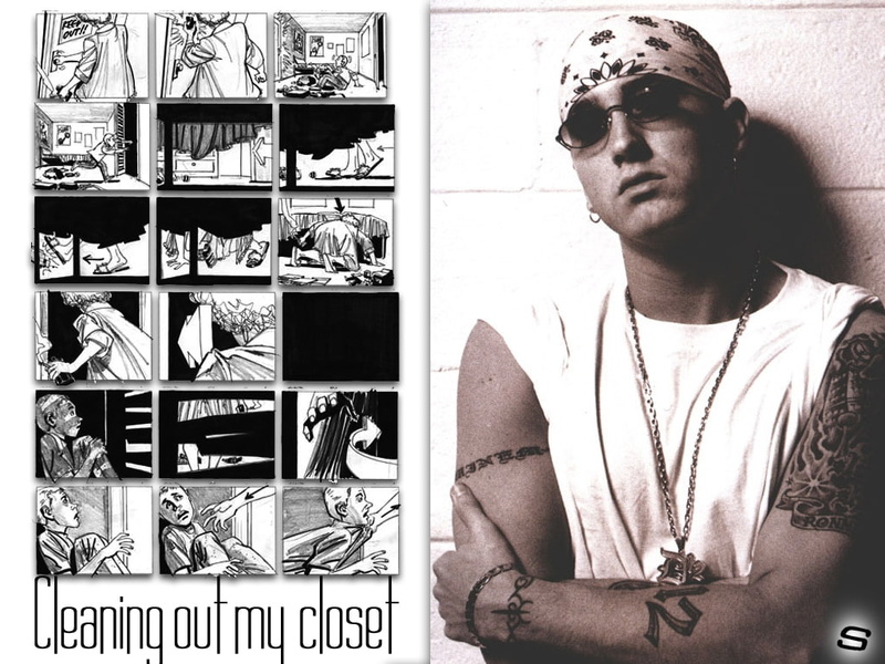 art, 480P, Comic, entertainment, hd, eminem, d12, cleaning, my, music, closet
