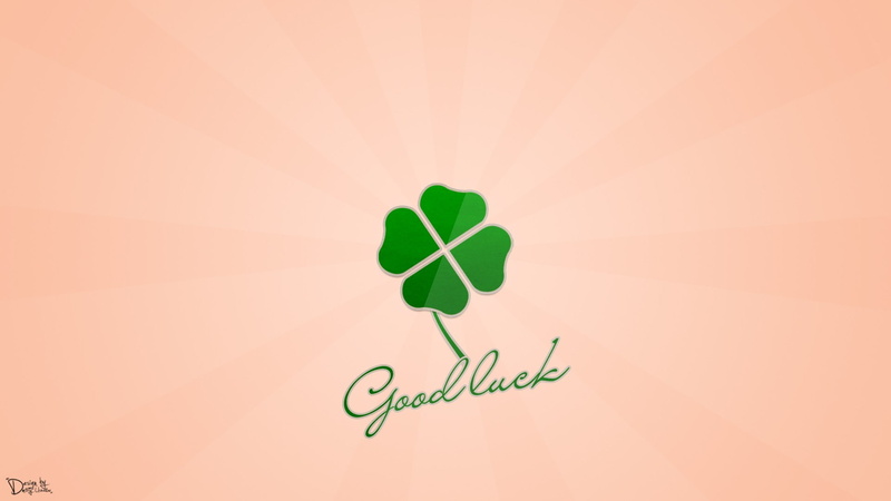 Dmitriy Ushakov Design, Green, Good Luck, 1080P, Clover