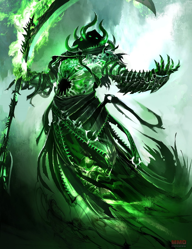 wars, demons, Green, 720P, x, art, video, horns, games, magic, artwork, guild, hd