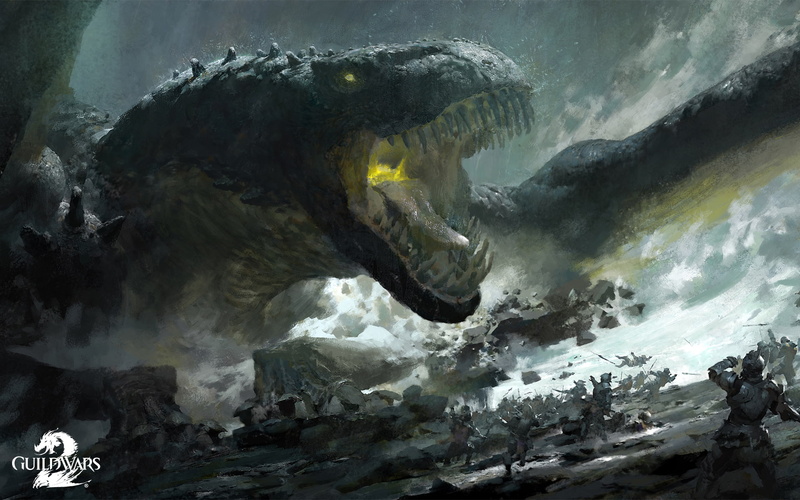 wars, monster, drawing, video games, giant, 1080P, hd, guild