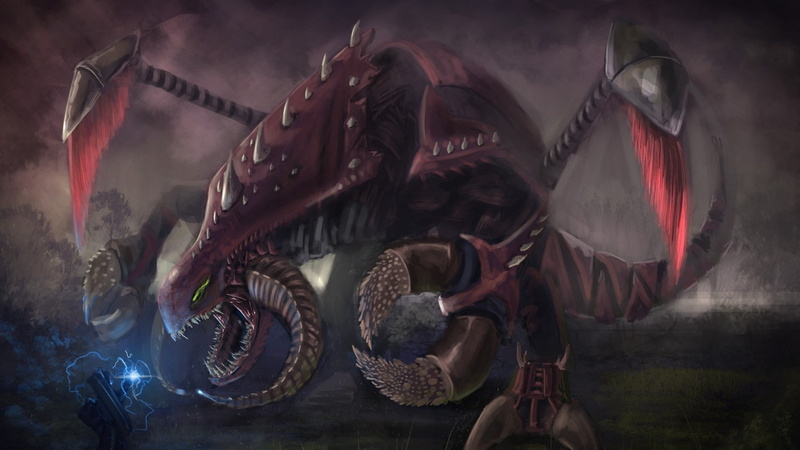 hd, league, gath, 1080P, monster, video games, drawing, legends, cho