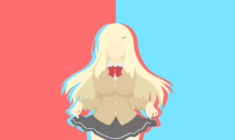 Minimalist, 1080P, Senran Kagura, Yomi (Senran Kagura), Anime