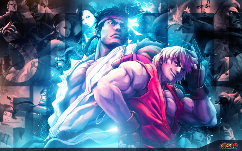 fighting, fighter, tekken, 1080P, ryu, versus, street, games, ken, artwork, video