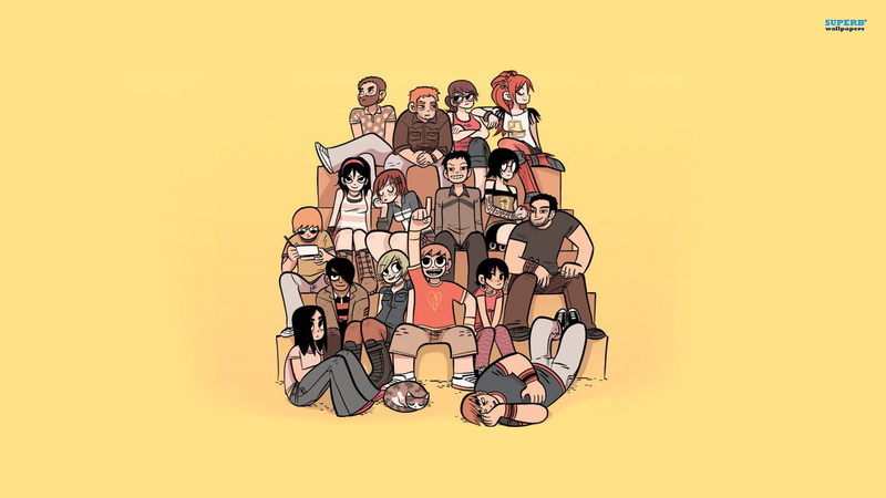 Wallace Wells, Knives Chau, Scott Pilgrim, Young Neil, Julie Powers, Hollie Hawkes, 1080P, Lucas Lee, Kim Pine, Stephen Stills, Comics, Ramona Flowers