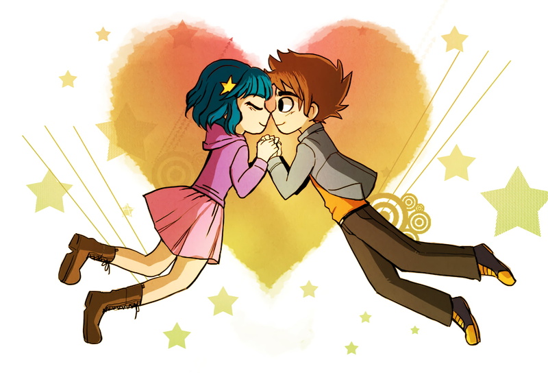 Scott Pilgrim, Comics, 720P, Ramona Flowers