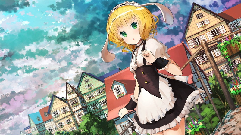 1080P, maid, costume, human representation, celebration, female, nature, male likeness, representation, short hair, sky, art and craft, architecture, maid outfit