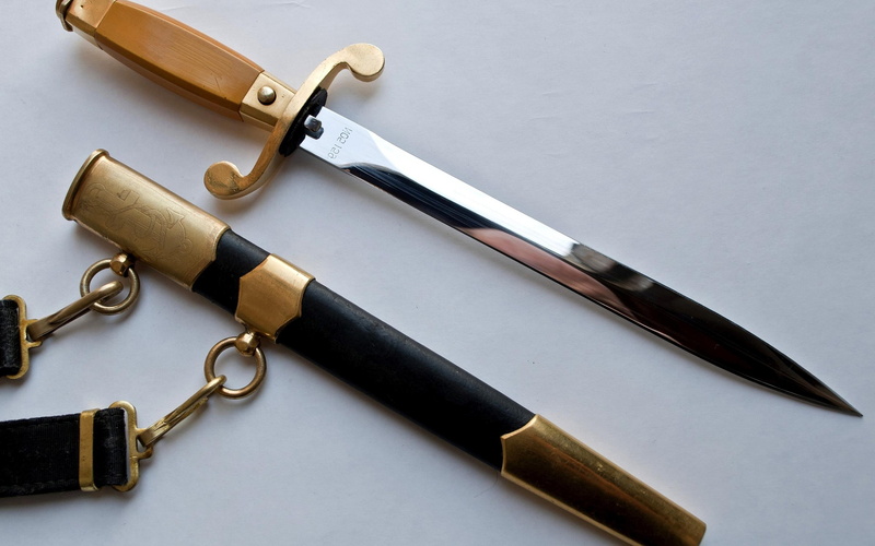 knife, 2K, photography, 2880x1800, silver, dagger, gold