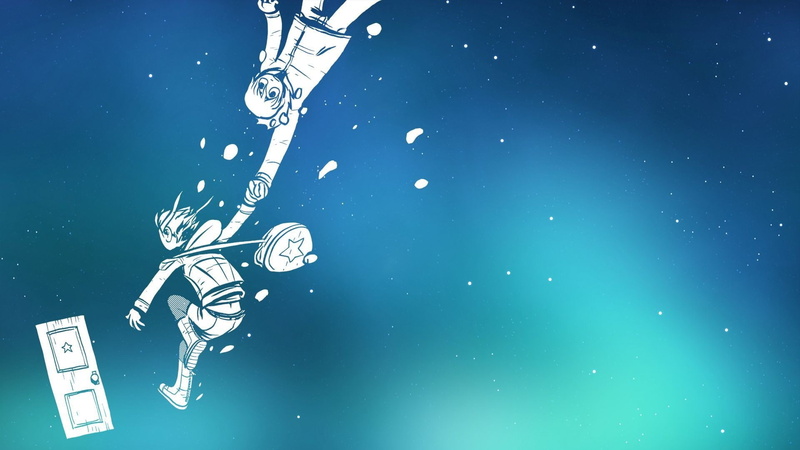 nature, motion, sea, star - space, water, scott pilgrim ramona flowers, sky, blue, sinking, splashing, no people, abstract, fantasy, indoors, bubble, creativity