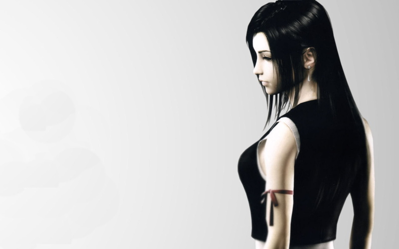 background, vii, final, hd, games, art, video, Tifa Lockheart, Final Fantasy VII Advent Children, advent, lockheart, tifa, 1080P, children, fantasy, white background