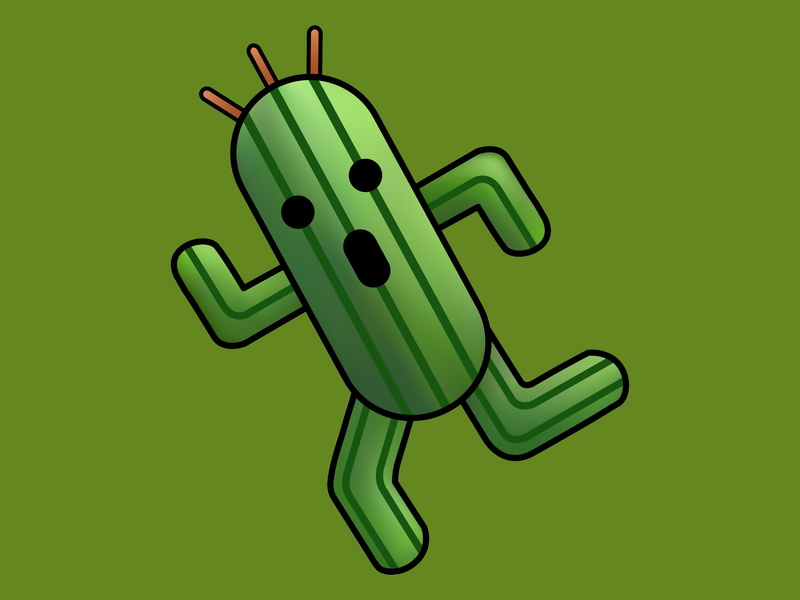 video, cactuar, fantasy, 2K, final, games