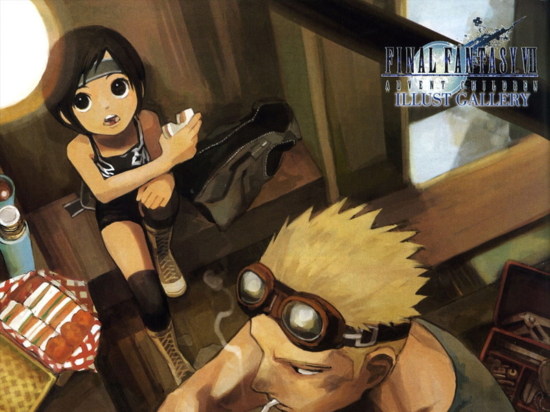 Yuffie Kisaragi, art, Final Fantasy VII, vii, fantasy, final, kisaragi, hd, x, 480P, yuffie, video, games
