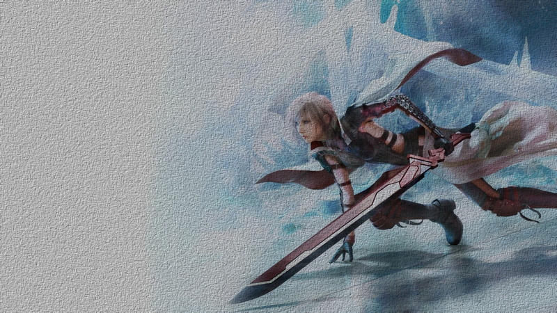 lifestyles, day, nature, domestic, Final Fantasy XIII, wall - building feature, 1080P, domestic animals, sunlight, male, outdoors, artwork, shadow, anime
