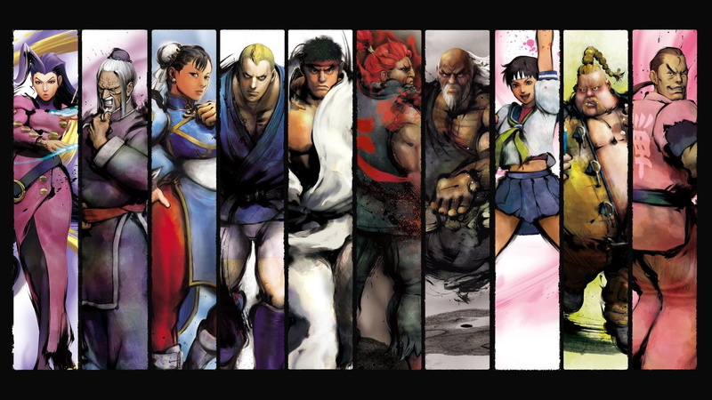 video, fighter, Sakura, art, akuma, hd, abel, 1080P, games, street, street fighter, rufus, ryu, chunli
