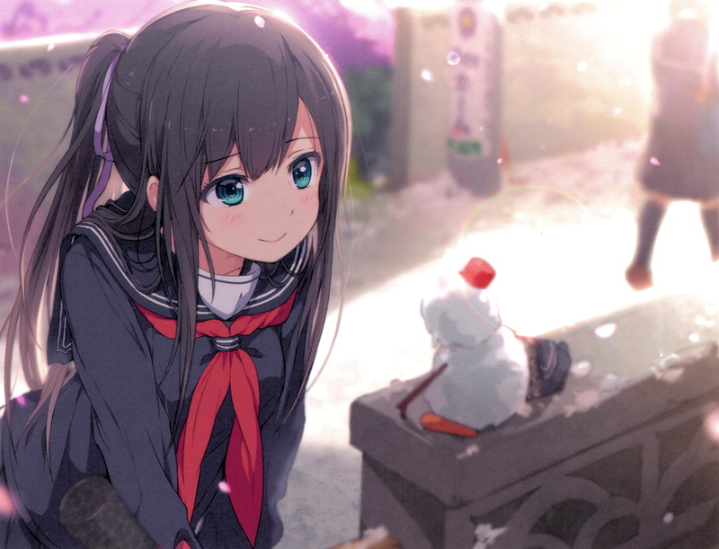 mangaka, anime, book, girl, source, ogipote, official, 2017, 4K, artbook, cute, pixiv