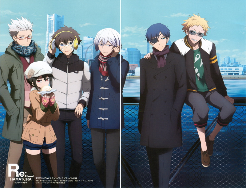 hajime, (hamatora), 2K, series, perfect, artbook, hamatora, file, anime, character