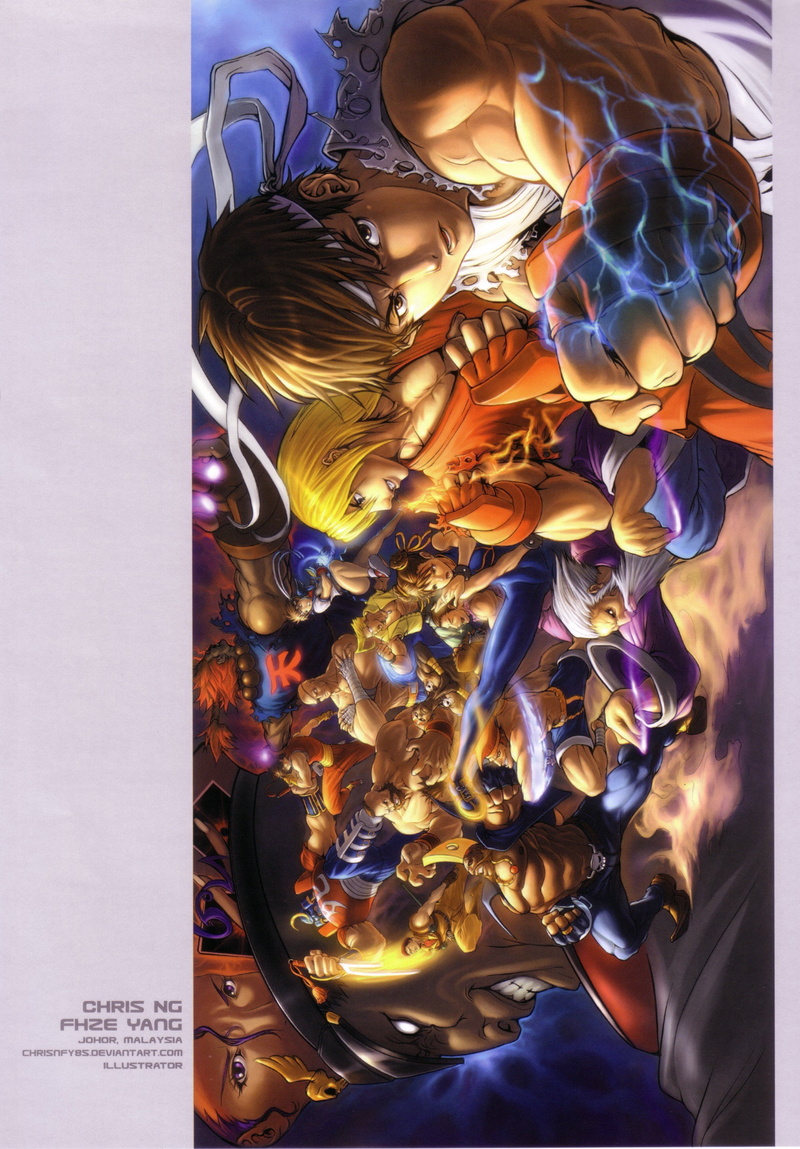 2K, artwork, games, street, fighter, video, artbook