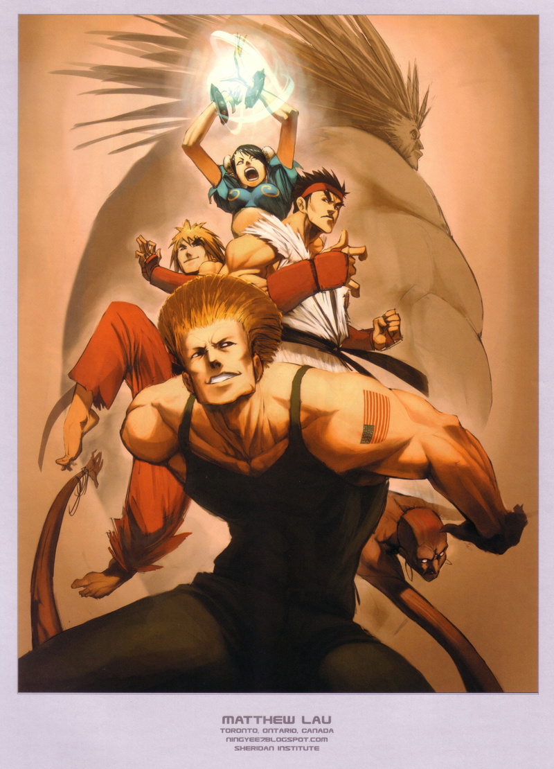 fighter, artbook, games, street, video, 2K, artwork