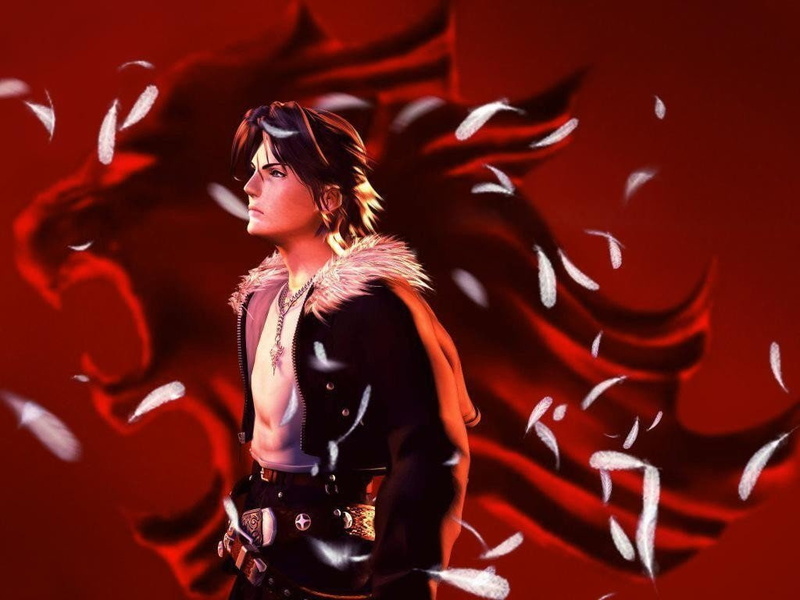 hairstyle, young adult, women, heverilson final fantasy viii final fantasy squall leonhart, beautiful woman, adult, looking, red, arts culture and entertainment