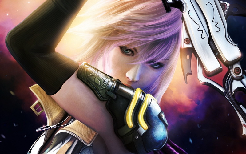 warrior, weapon, viii, glance, sword, games, giel, blonde, fantasy, girls, final, 1080P