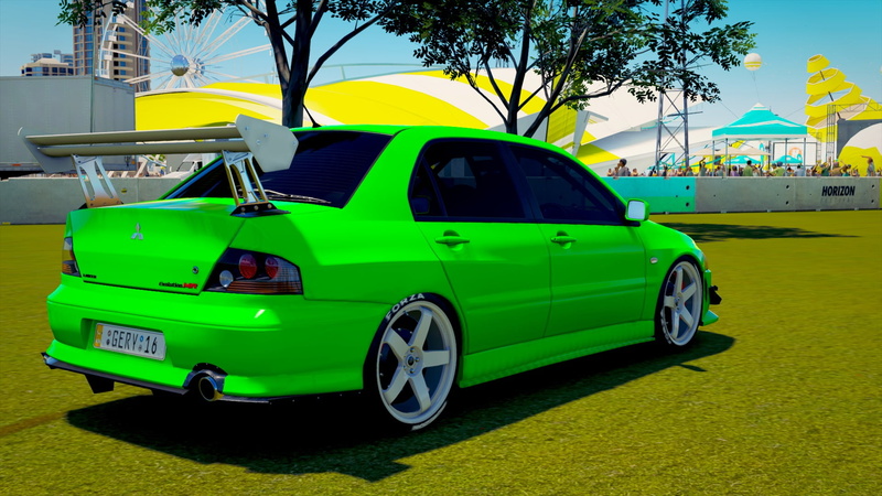 mode of transportation, tree, forza horizon 3, yellow, green cars, car, transportation, architecture, land vehicle, stationary, city, 1080P, travel, motor vehicle