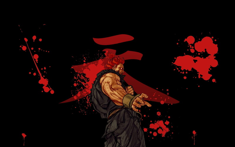 fighter, games, art, akuma, street, street fighter, hd, 720P, video