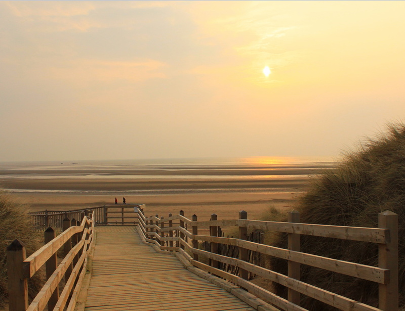 formby, outdoors, beach, sea, 2K, brown, wooden, Rd, seaside, sand-dunes, scenics, Lifeboat, nature, daytime, dock, sefton-coast, sunset, boardwalk