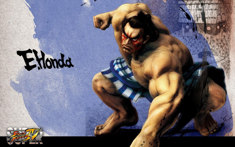 e. honda, street fighter iv, 1080P, street, games, 1920x1200, street fighter, iv, artwork, honda, fighter, e, super