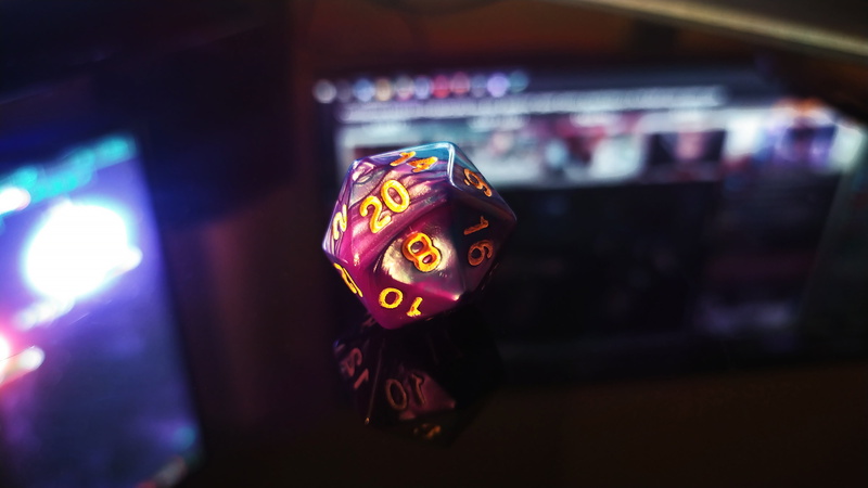dice, Roleplaying, depth of field, 4K