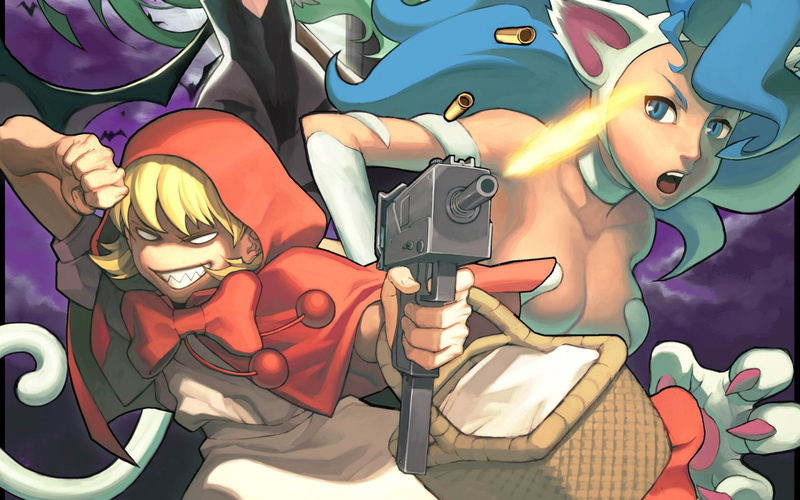 hd, morrigan, aensland, anime, Darkstalkers, x, 1080P, Morrigan Aensland, hot, art, roses