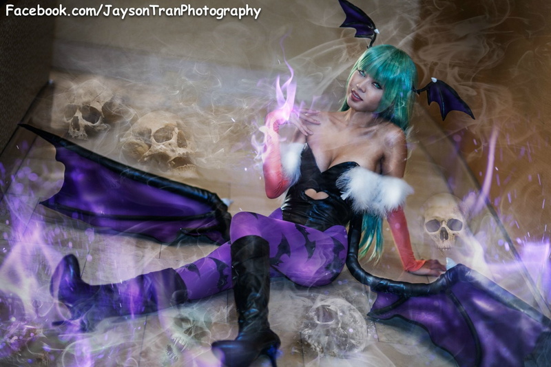 1080P, Morrigan Aensland, Cosplay, Women