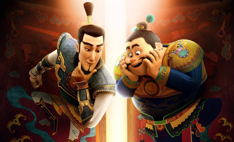 Xiao men shen, armor, guardian, The Guardian Brothers, brothers, god, oriental, asian, 2K, chinese, Dan Fogler, animated movie animated film, Yu Lei, Shen Tu