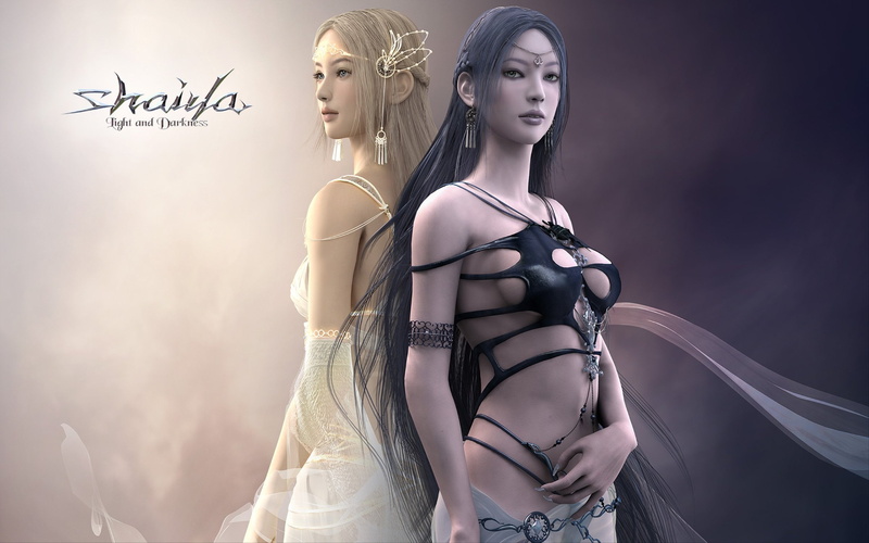 Good, warrior, 2K, adventure, online, Evil, fantasy, shaiya, Perfect, action, 2560x1600 px, Girls, mmo, Fighting, girl, rpg, detail