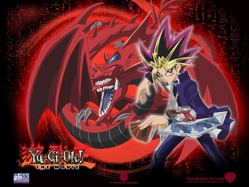 480P, yu gi oh anime yugi moto cards