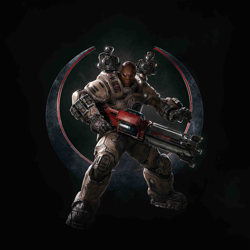 4K, 8K, Quake Champions, 8K, Keel