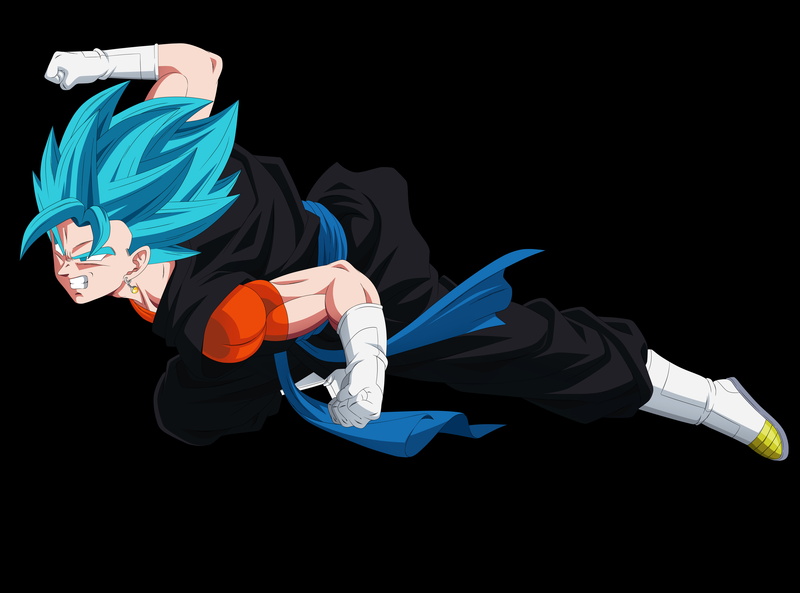 Super Dragon Ball Heroes, Anime, Vegetto (Dragon Ball), 5K, Super Saiyan Blue
