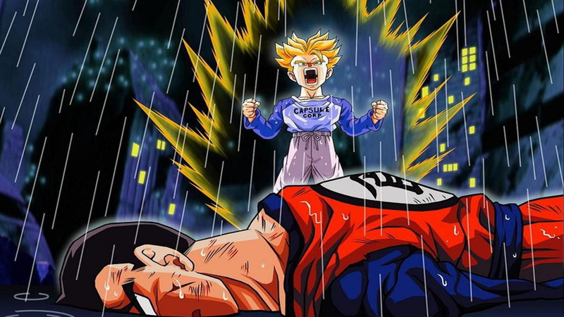 ball, trunks, super, super saiyan, 1080P, dragon, character, dragon ball, saiyan