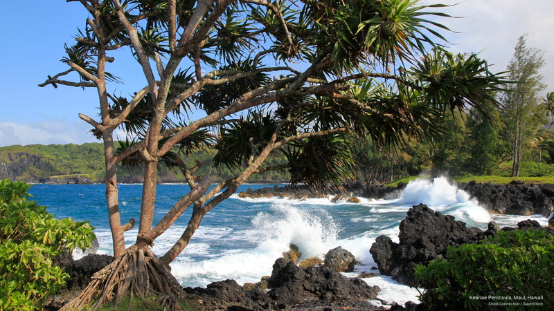 Islands, maui, hawaii, keanae, 2K, peninsula