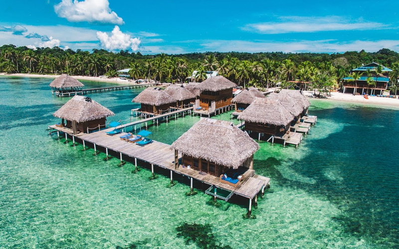 isla, resort, del, 1080P, paradise, azul, dron, photo, toro, bastimento, panama, bocas