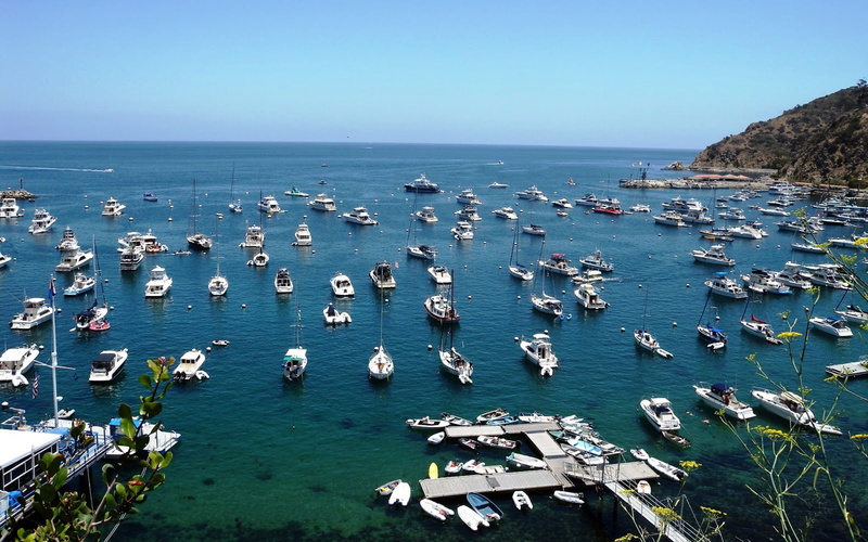 island, california, bay, port, hd, santa, full, catalina, 1080P