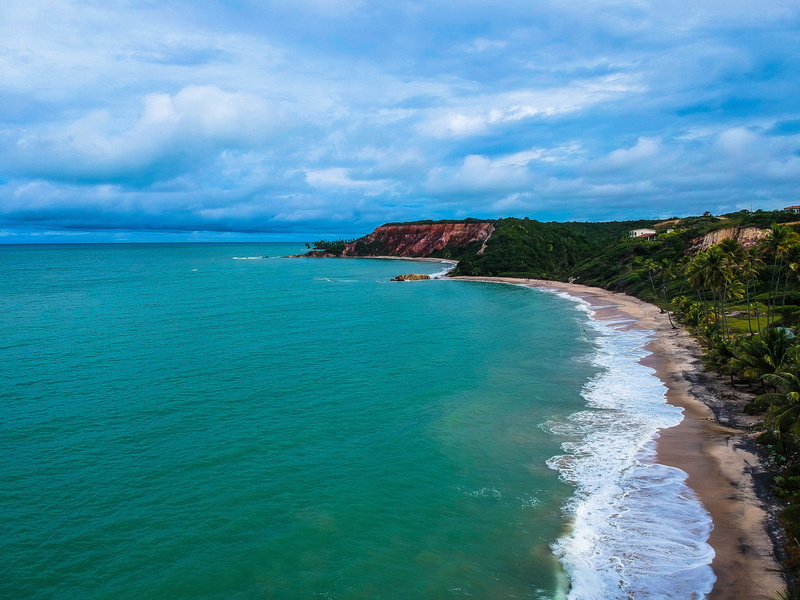 beach, above, land, travel, day, travel destinations, aerial, turquoise, seascape, aerial view, palm, sun, sand beach, sky, coastline, trees, drone shot