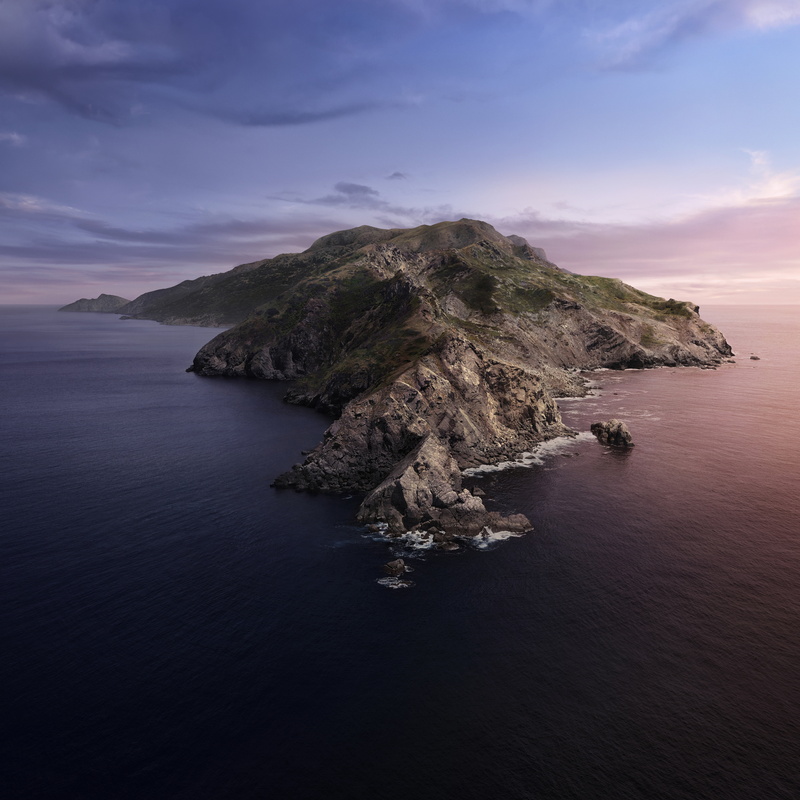 The evening, 10.15, Island, Sunset, Morning, Sea, macOS, 5K, Catalina, Dawn, 5K, The ocean
