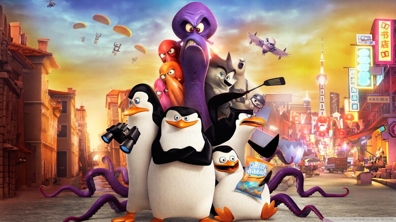 nature, creativity, human representation, Penguins of Madagascar, female likeness, animal wildlife, outdoors, 1080P, architecture, art and craft, built structure