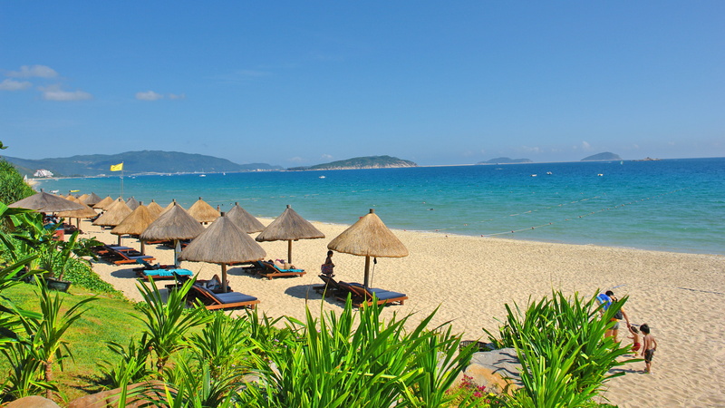  beaches, desktop, summer, sanya, island, en, hainan, 2K, china