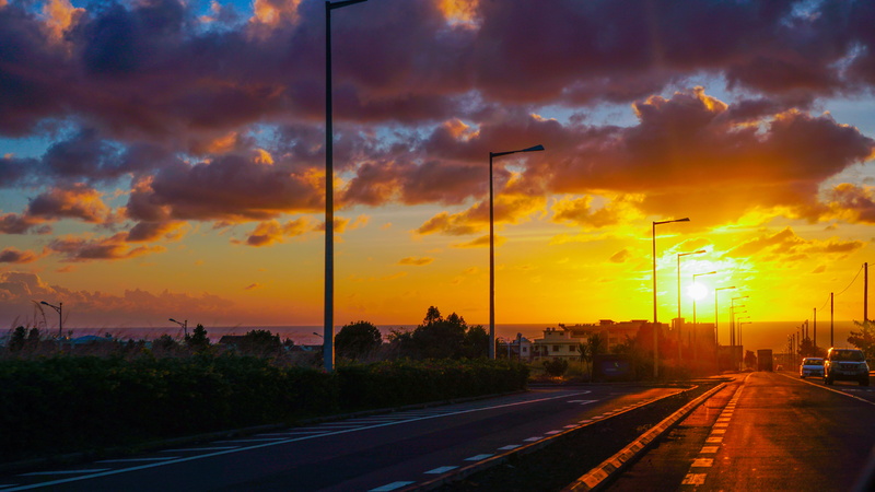 peace, mauritius, street, nature, architecture, clouds, no people, street light, road, drive, romantic sky, mode of transportation, beauty, travel, travel destinations